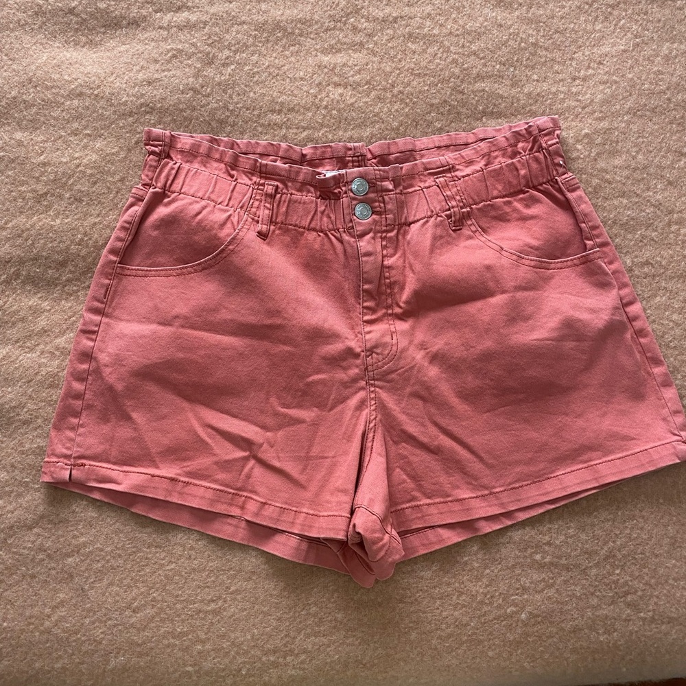 Salmon Pink High Rise Wild Fable Shorts Size XXL New With Tags